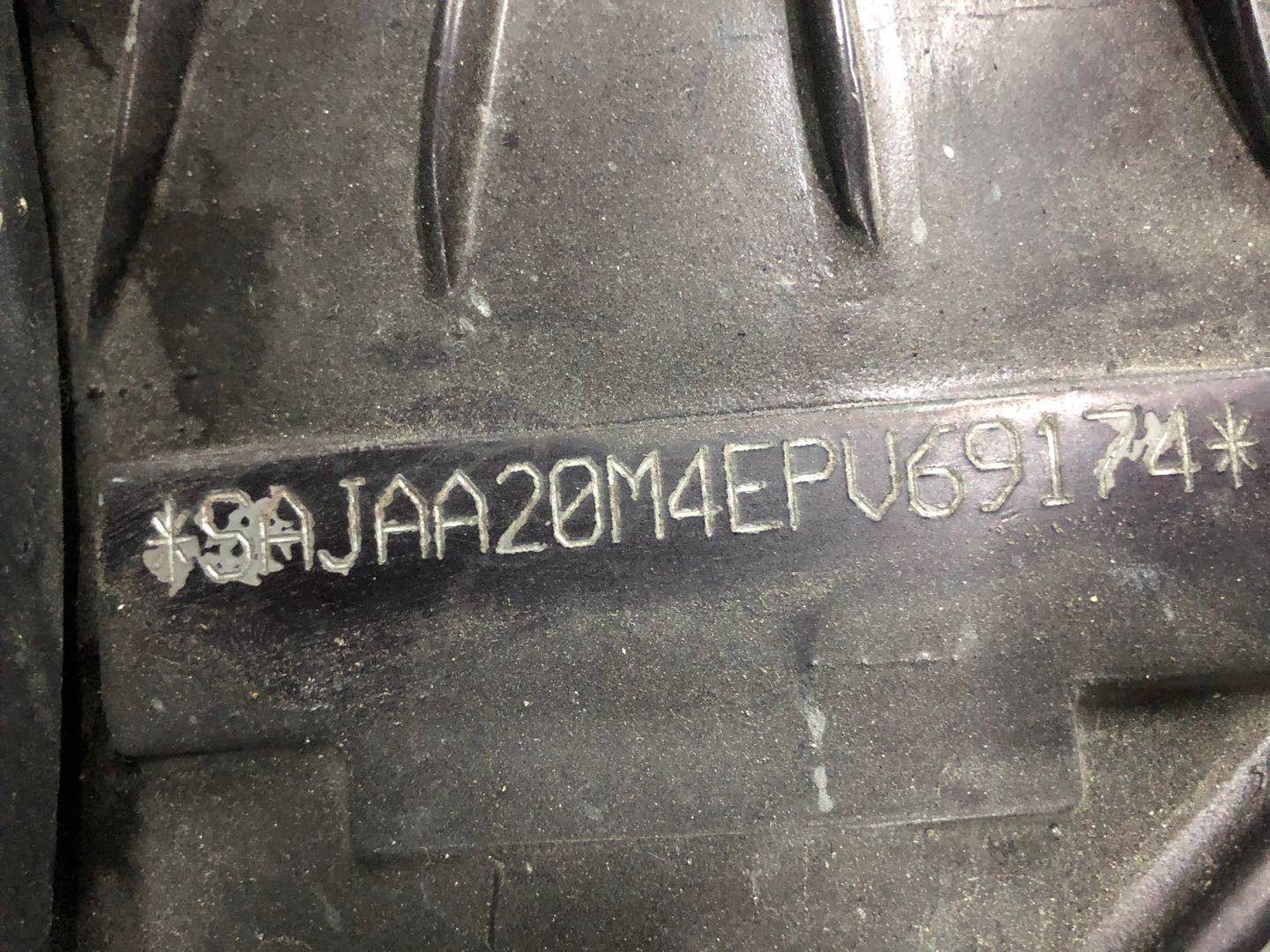 00 变速方式 自动挡 车架号 sajaa20m4ep******